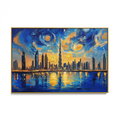 Dubai in Starry Light #UA-H-1636