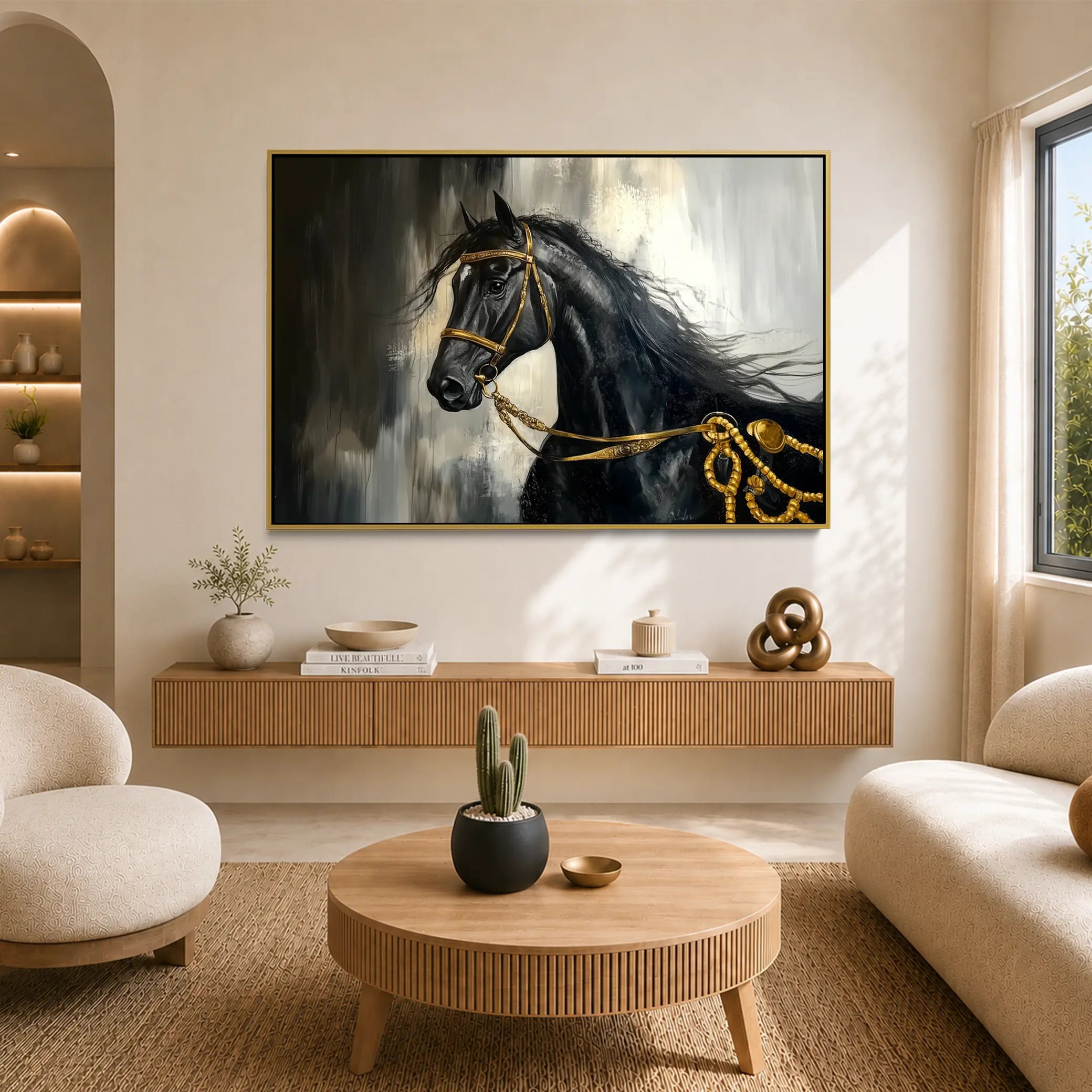 Midnight Arabian Horse #UA-H-1638
