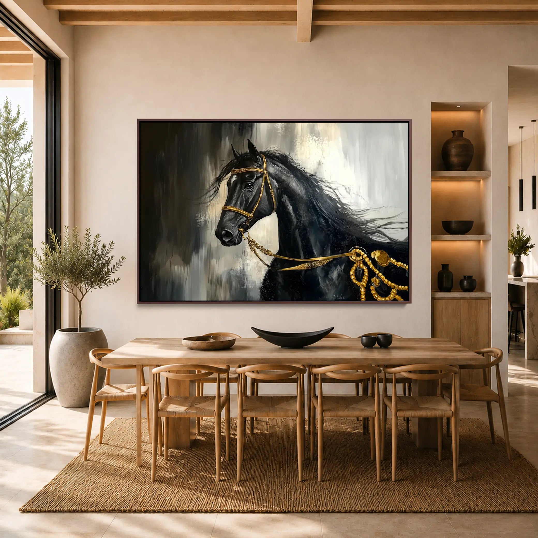 Midnight Arabian Horse #UA-H-1638