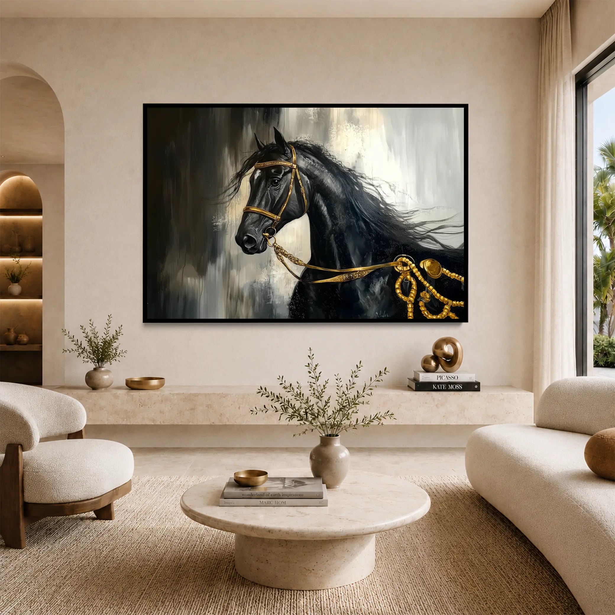 Midnight Arabian Horse #UA-H-1638
