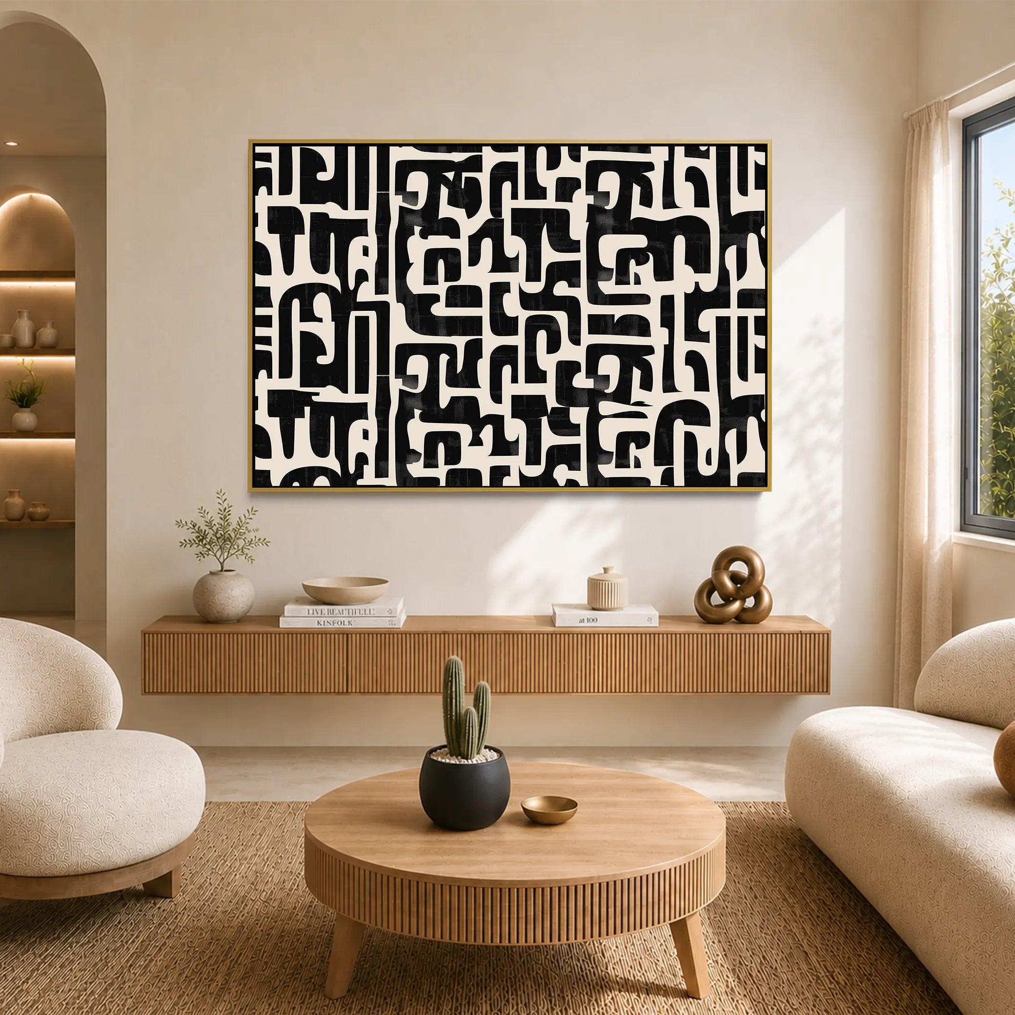 Monochrome Labyrinth #UA-H-1645