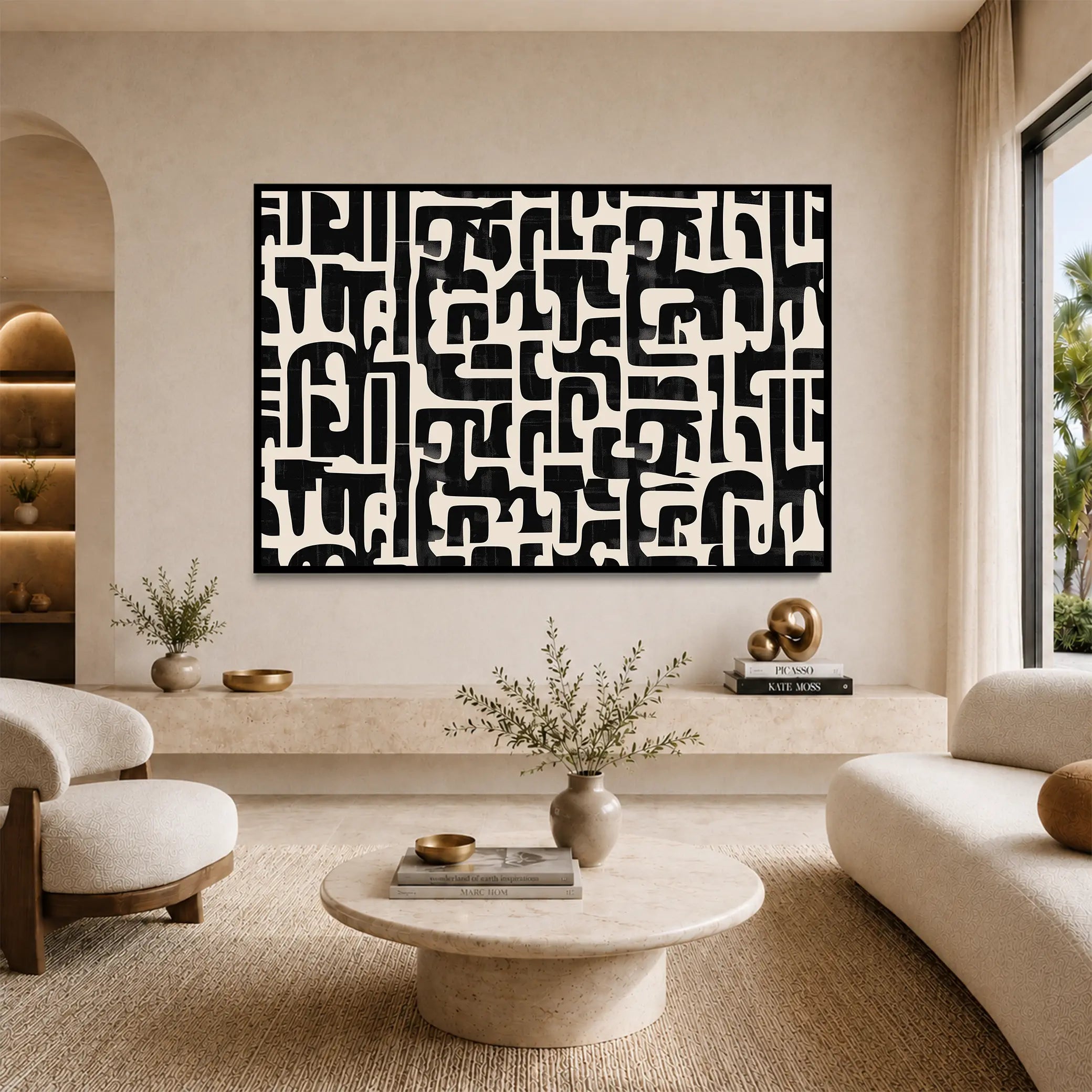 Monochrome Labyrinth #UA-H-1645