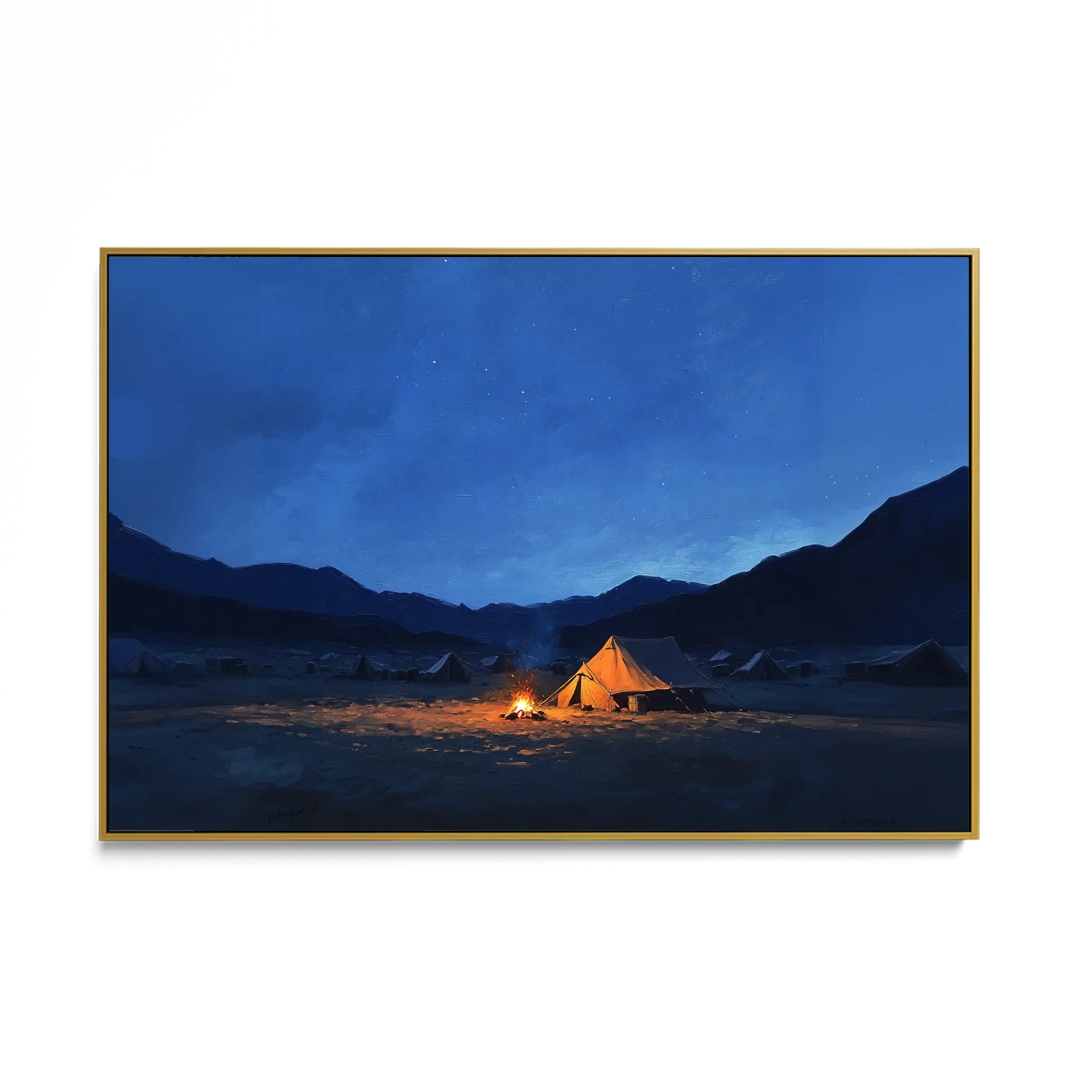 Desert Camp Under Starlight #UA-H-1648