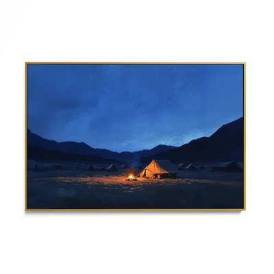 Desert Camp Under Starlight #UA-H-1648