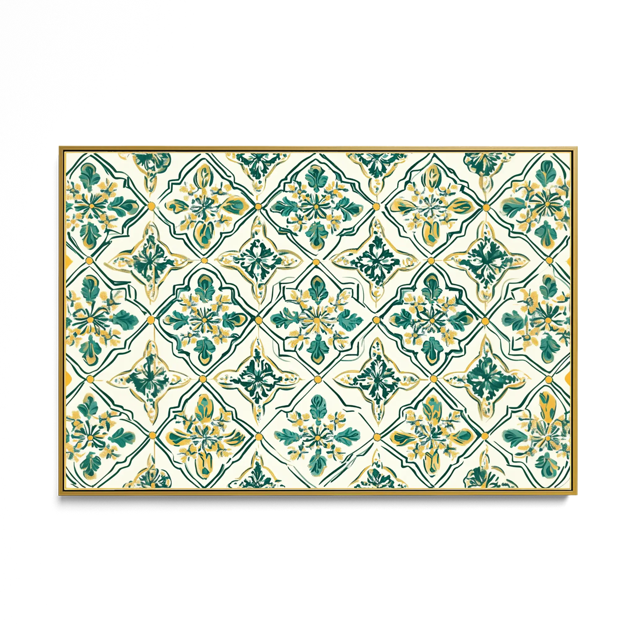 Emerald Mosaic Pattern #UA-H-1657