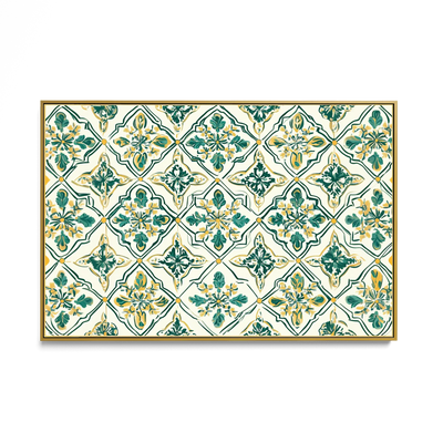 Emerald Mosaic Pattern #UA-H-1657