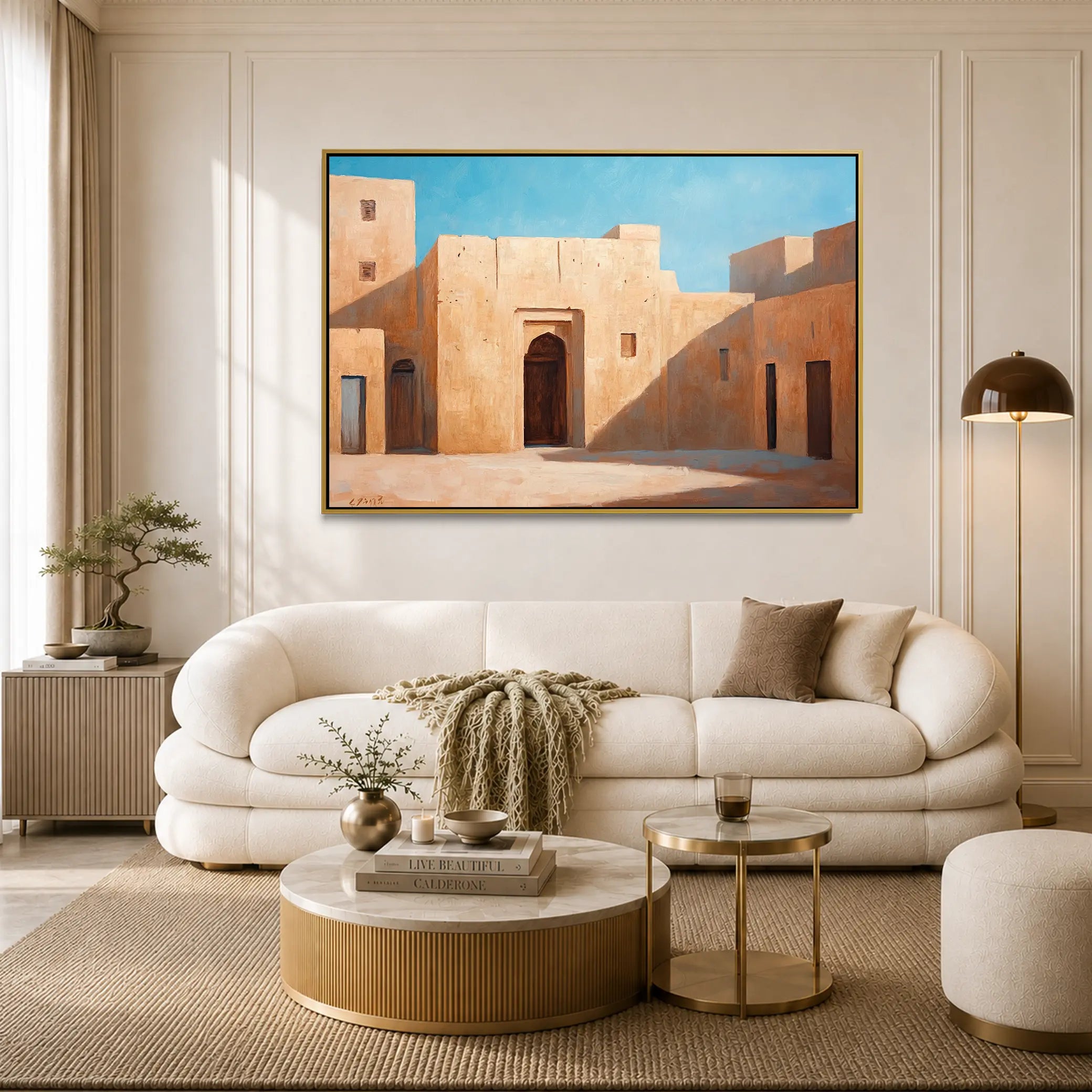 Sunlit Courtyard #UA-H-1666