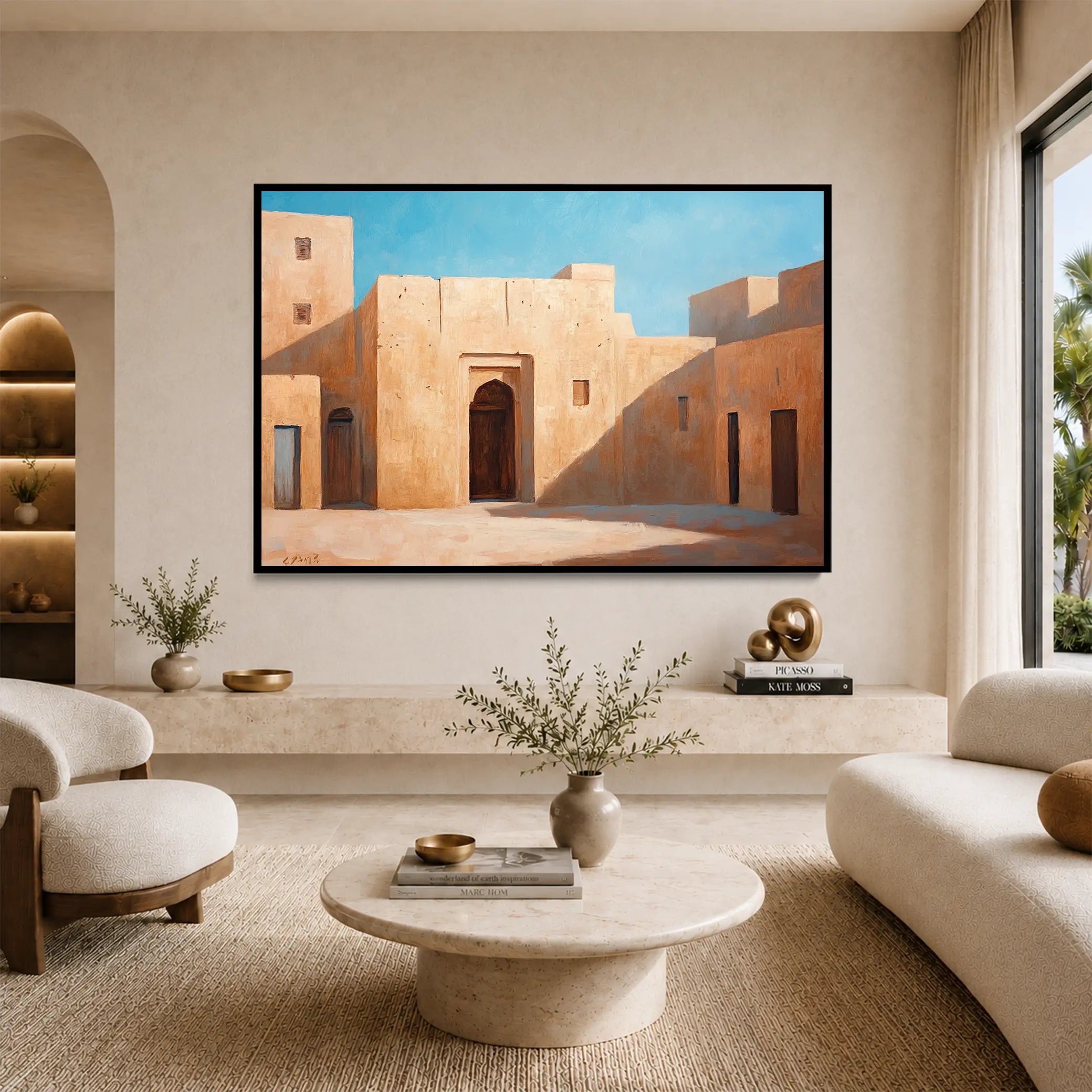 Sunlit Courtyard #UA-H-1666