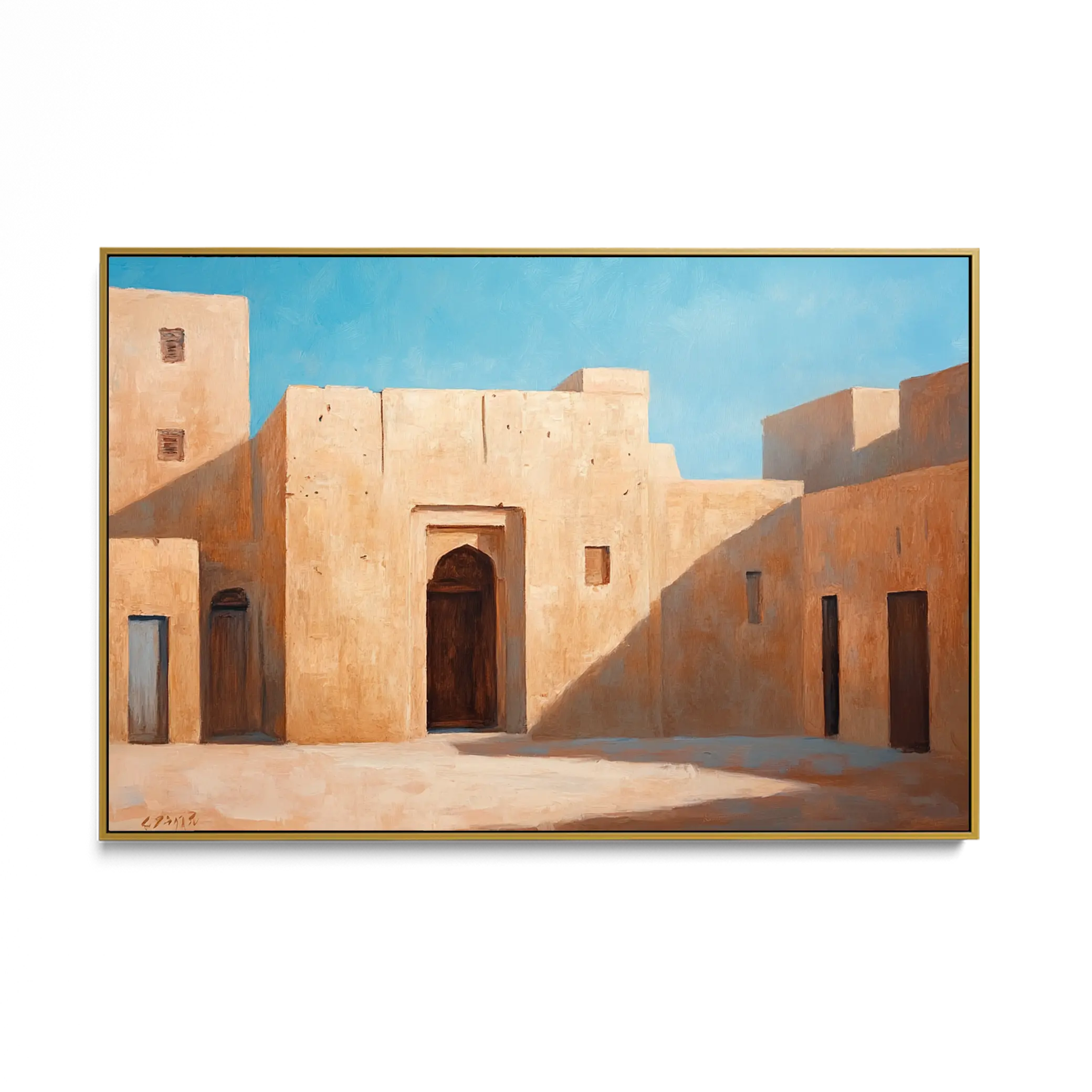 Sunlit Courtyard #UA-H-1666