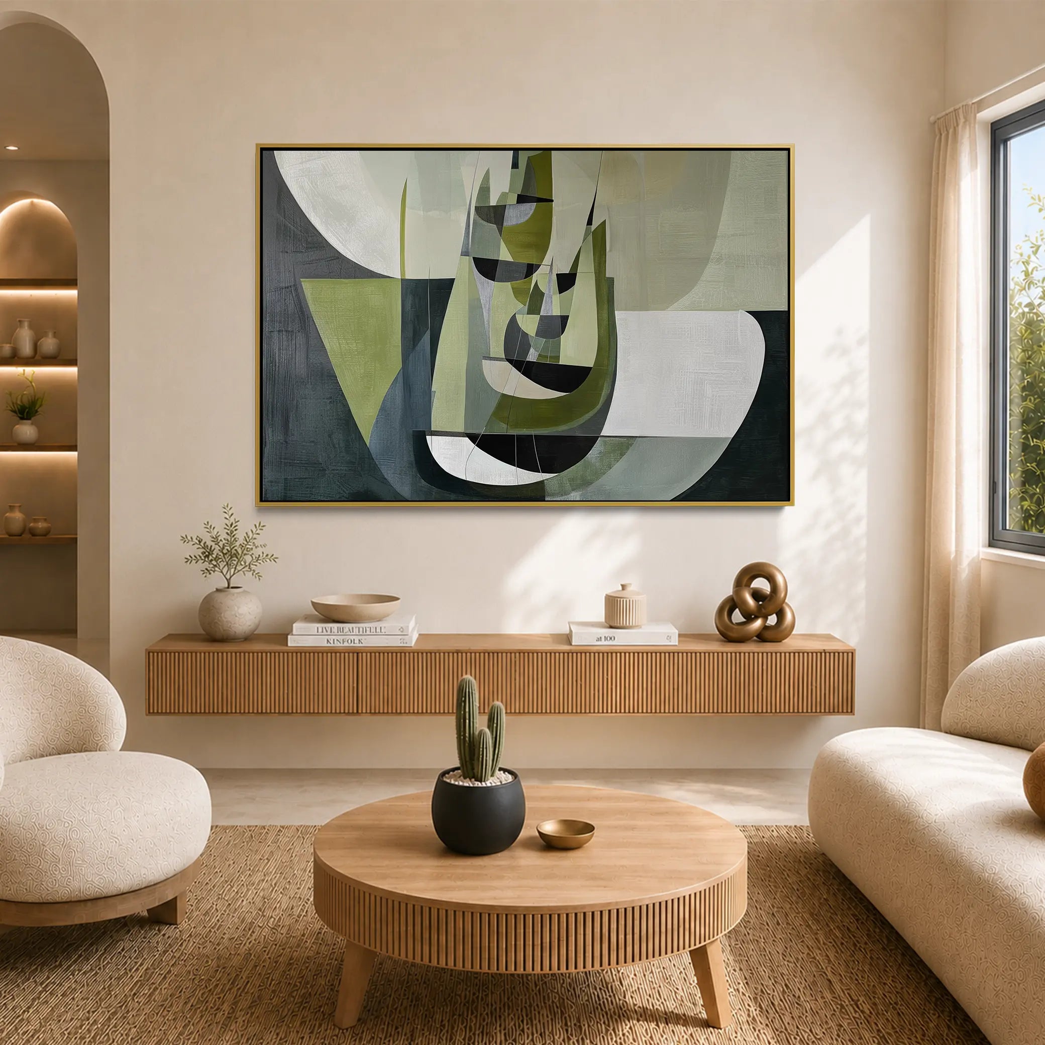 Sage Cubism #UA-H-1711