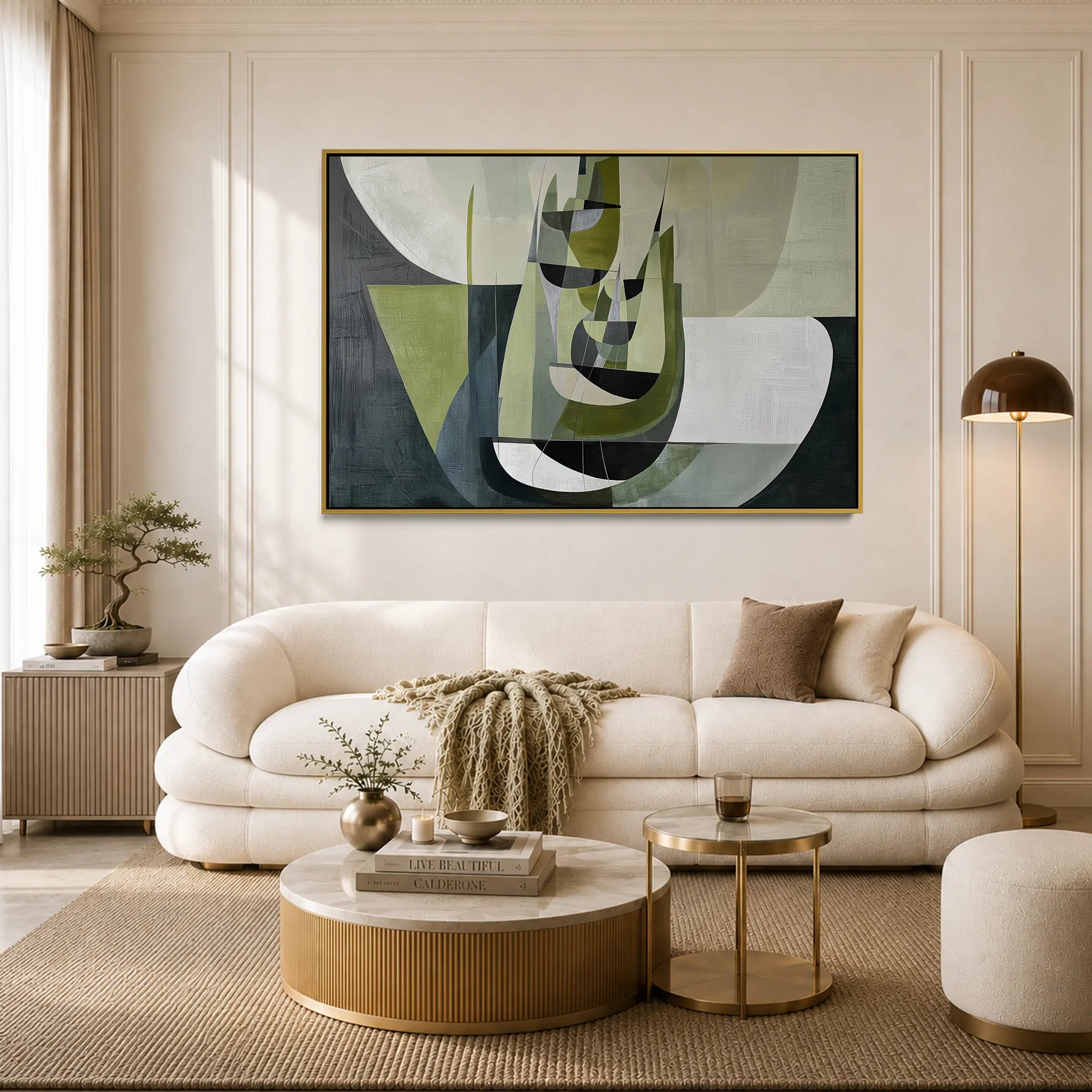 Sage Cubism #UA-H-1711