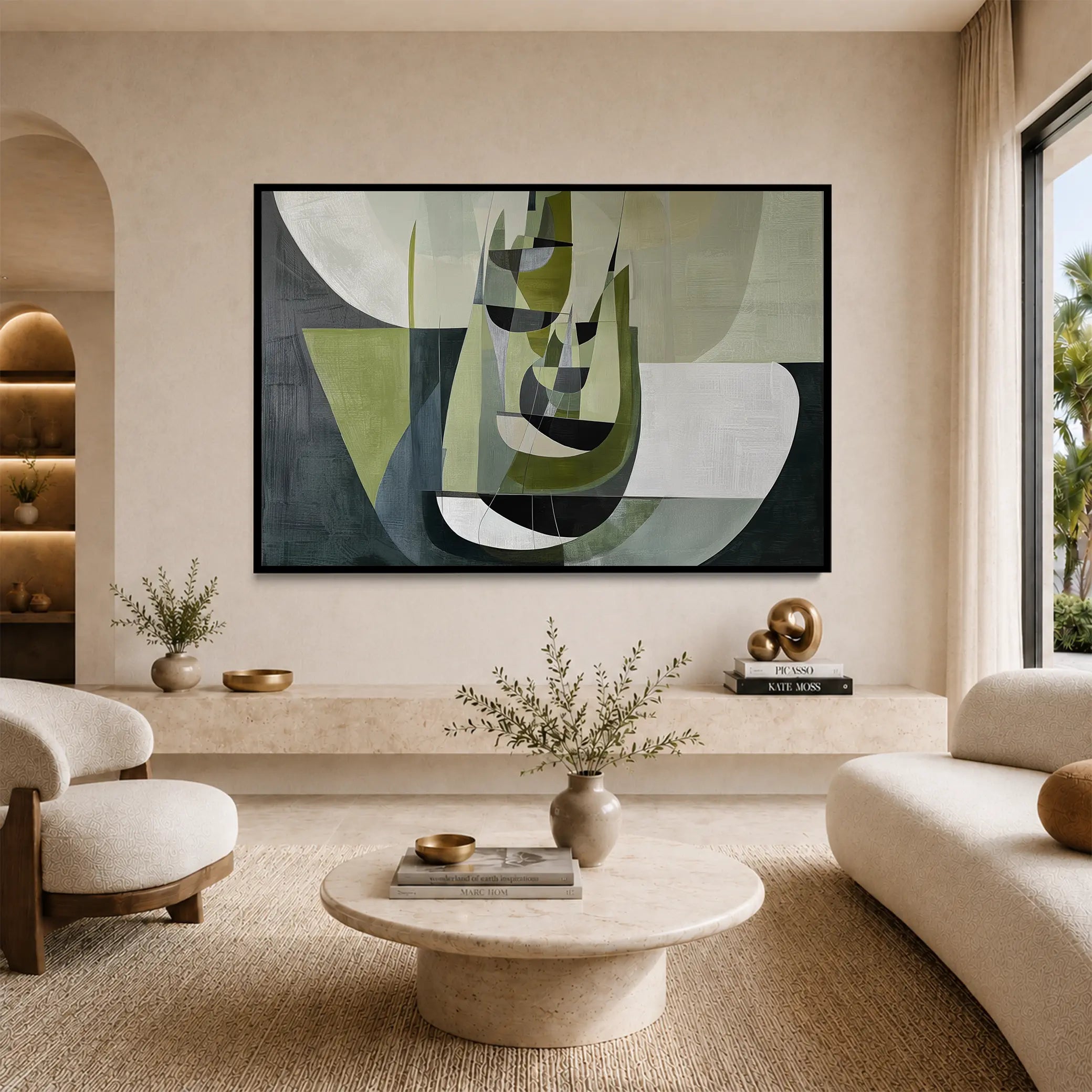 Sage Cubism #UA-H-1711