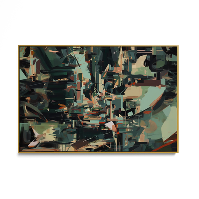Forest Cubism #UA-H-1715