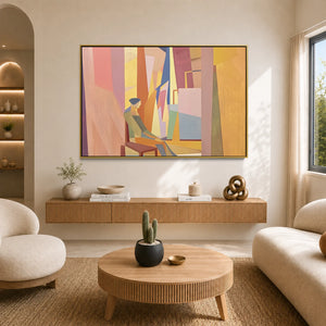 Cubist Courtyard #UA-H-1734