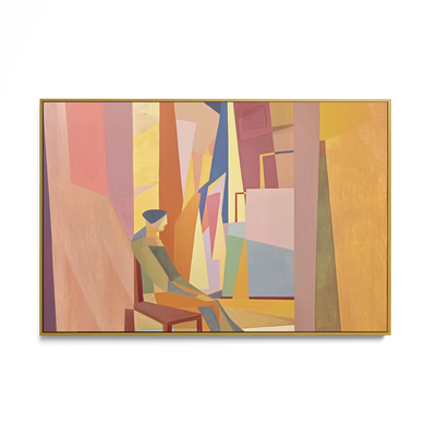 Cubist Courtyard #UA-H-1734