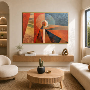 Terracotta Cubism #UA-H-1752
