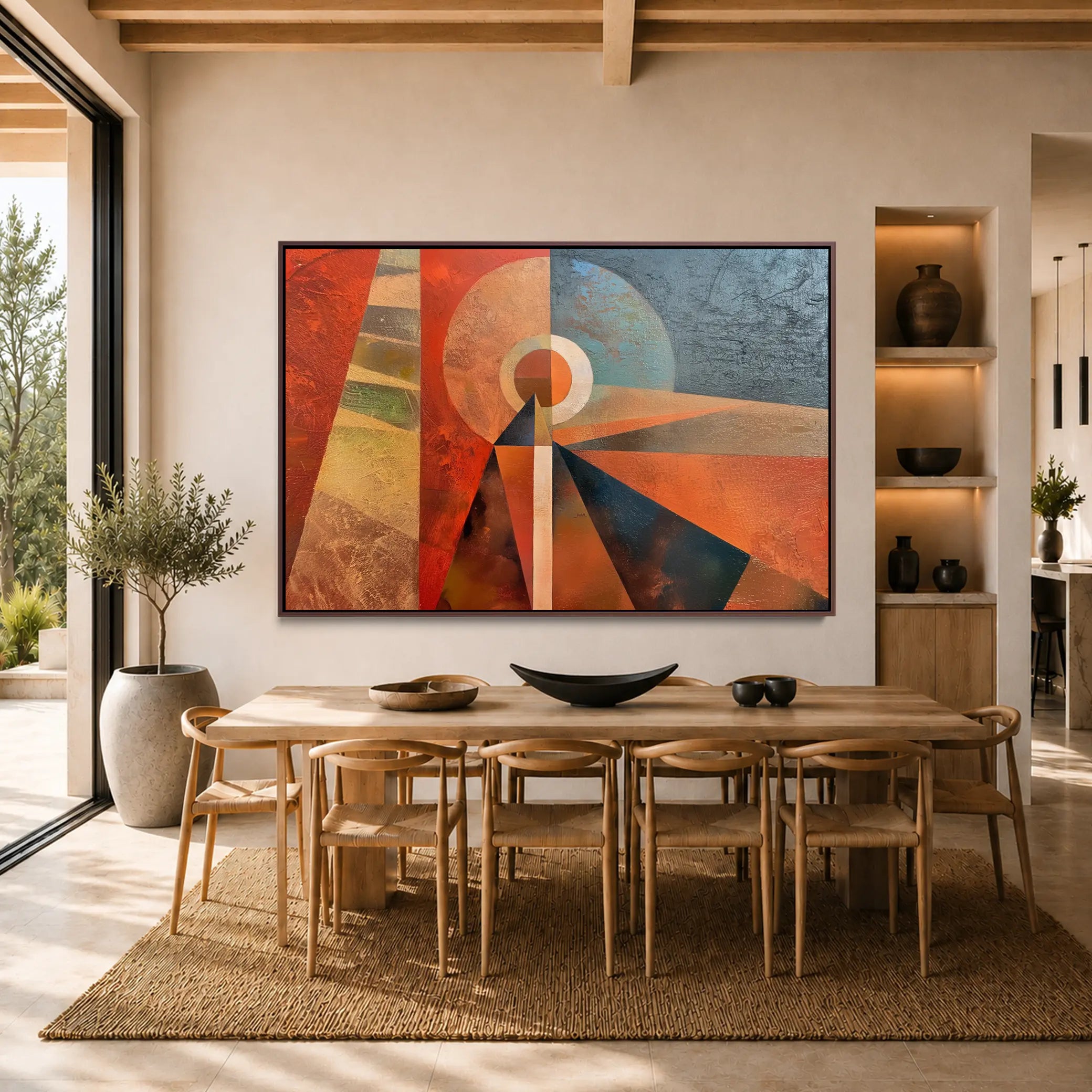 Terracotta Cubism #UA-H-1752