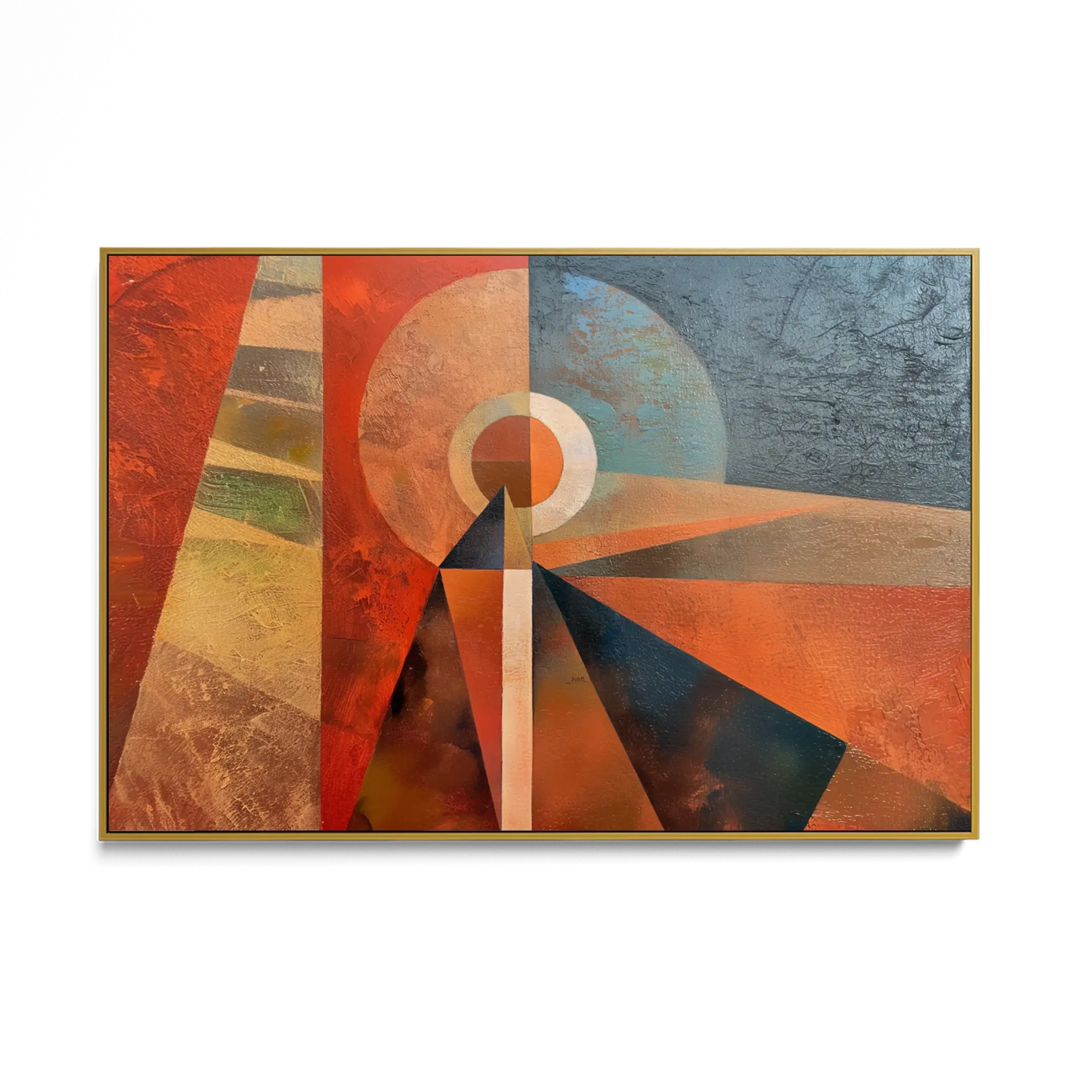 Terracotta Cubism #UA-H-1752