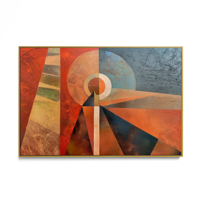 Terracotta Cubism #UA-H-1752