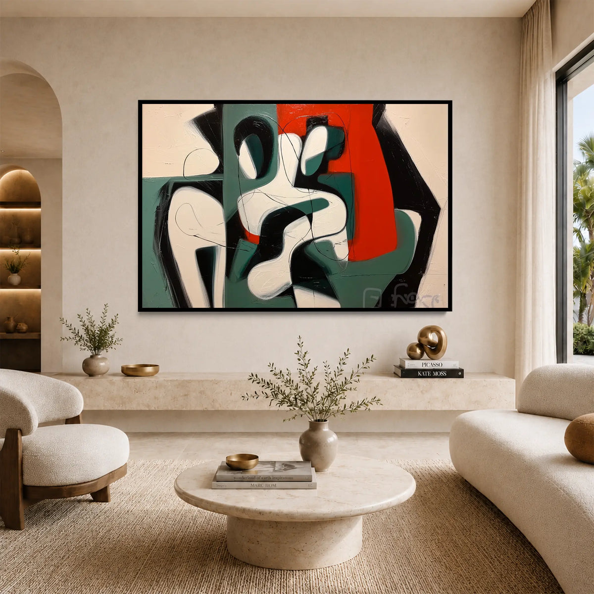 Entwined Figures #UA-H-1805