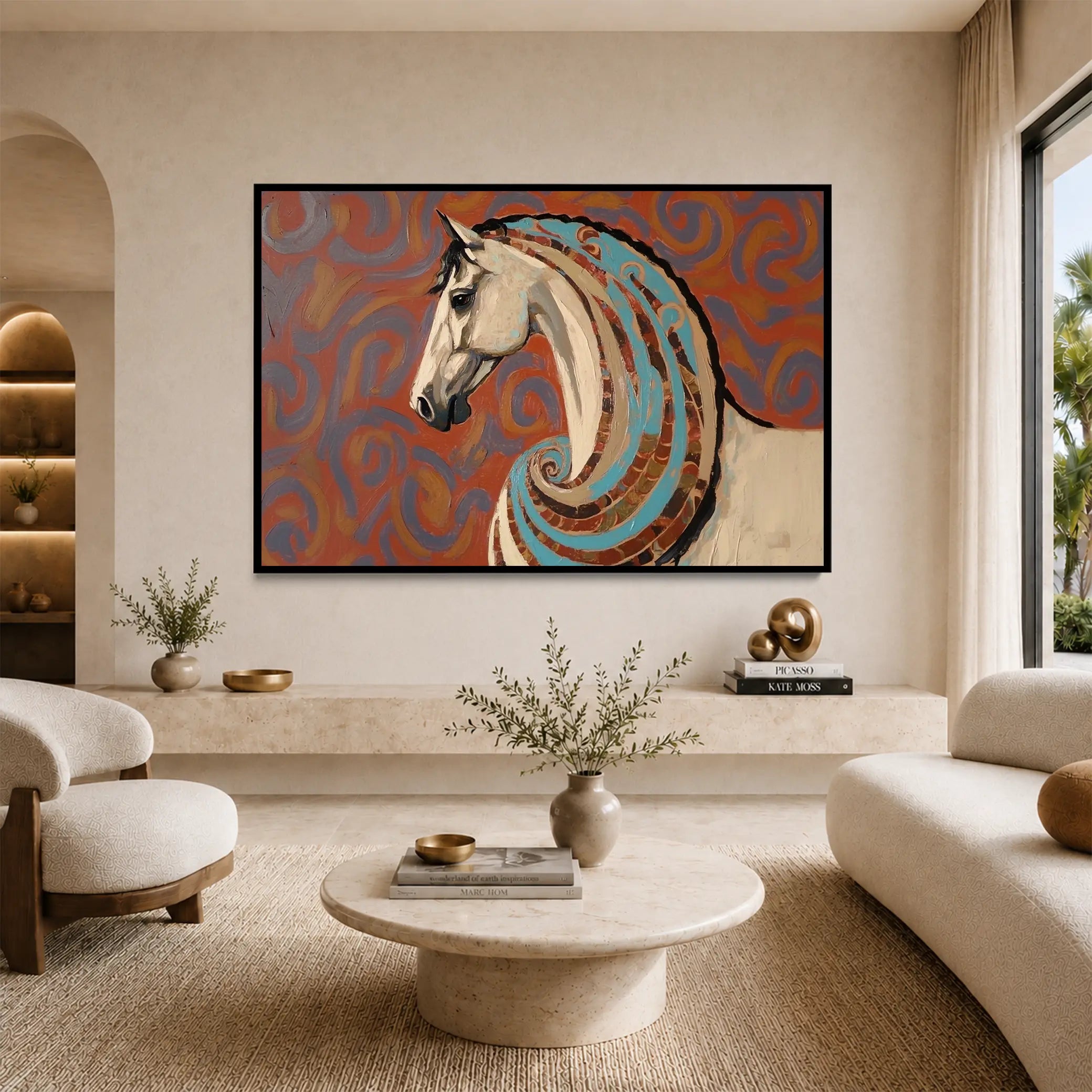 Swirling Mane #UA-H-1909