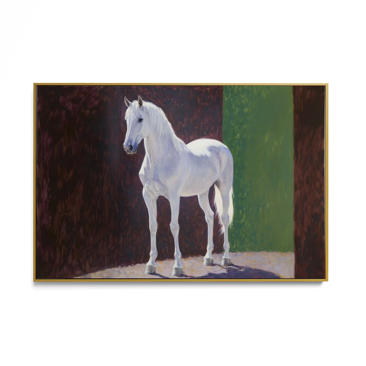 White Andalusian #UA-H-1915