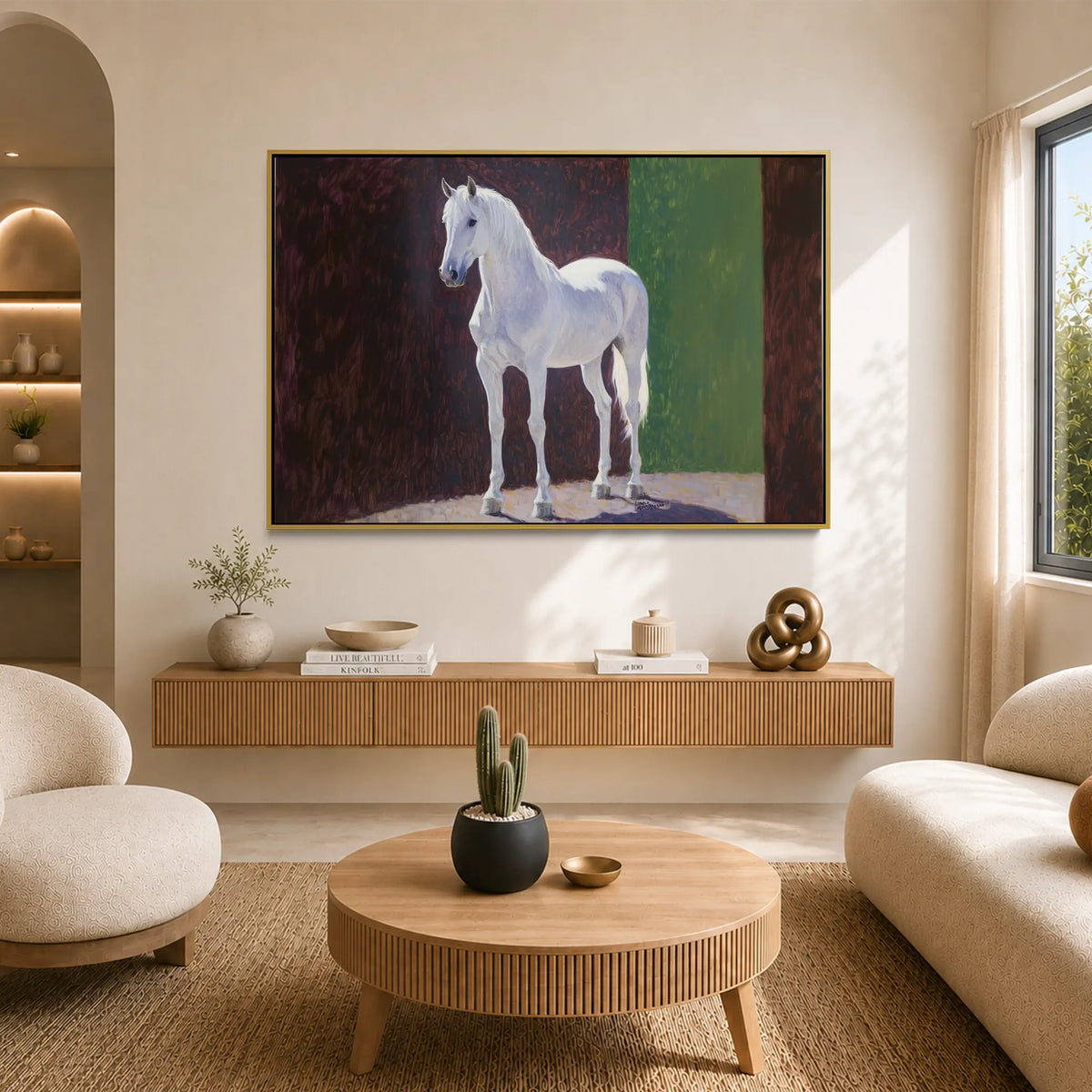 White Andalusian #UA-H-1915