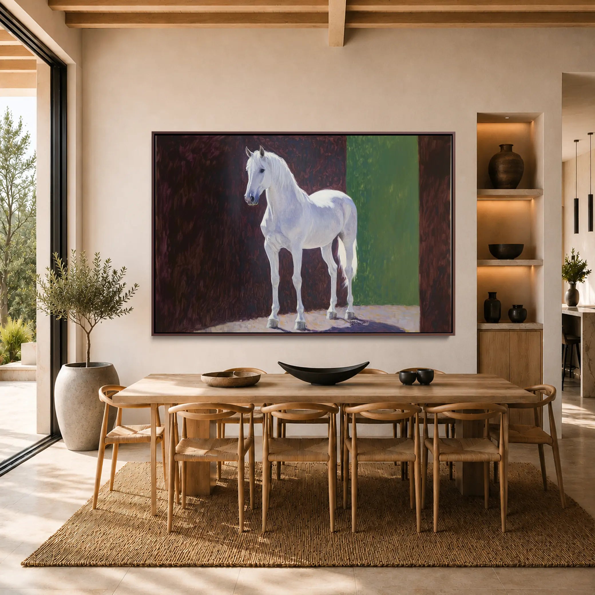 White Andalusian #UA-H-1915