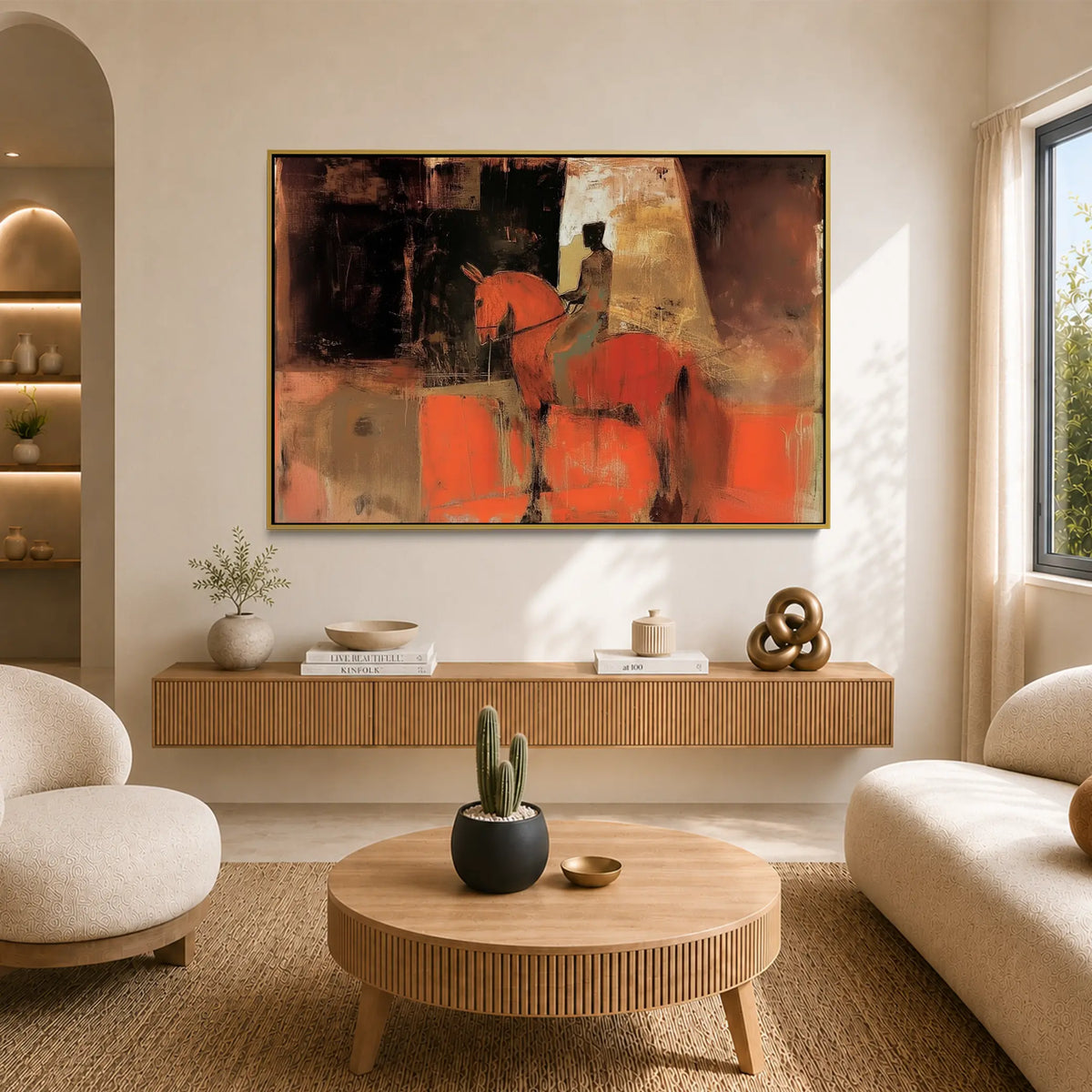 Rider in Ochre #UA-H-1919