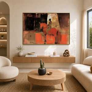 Rider in Ochre #UA-H-1919