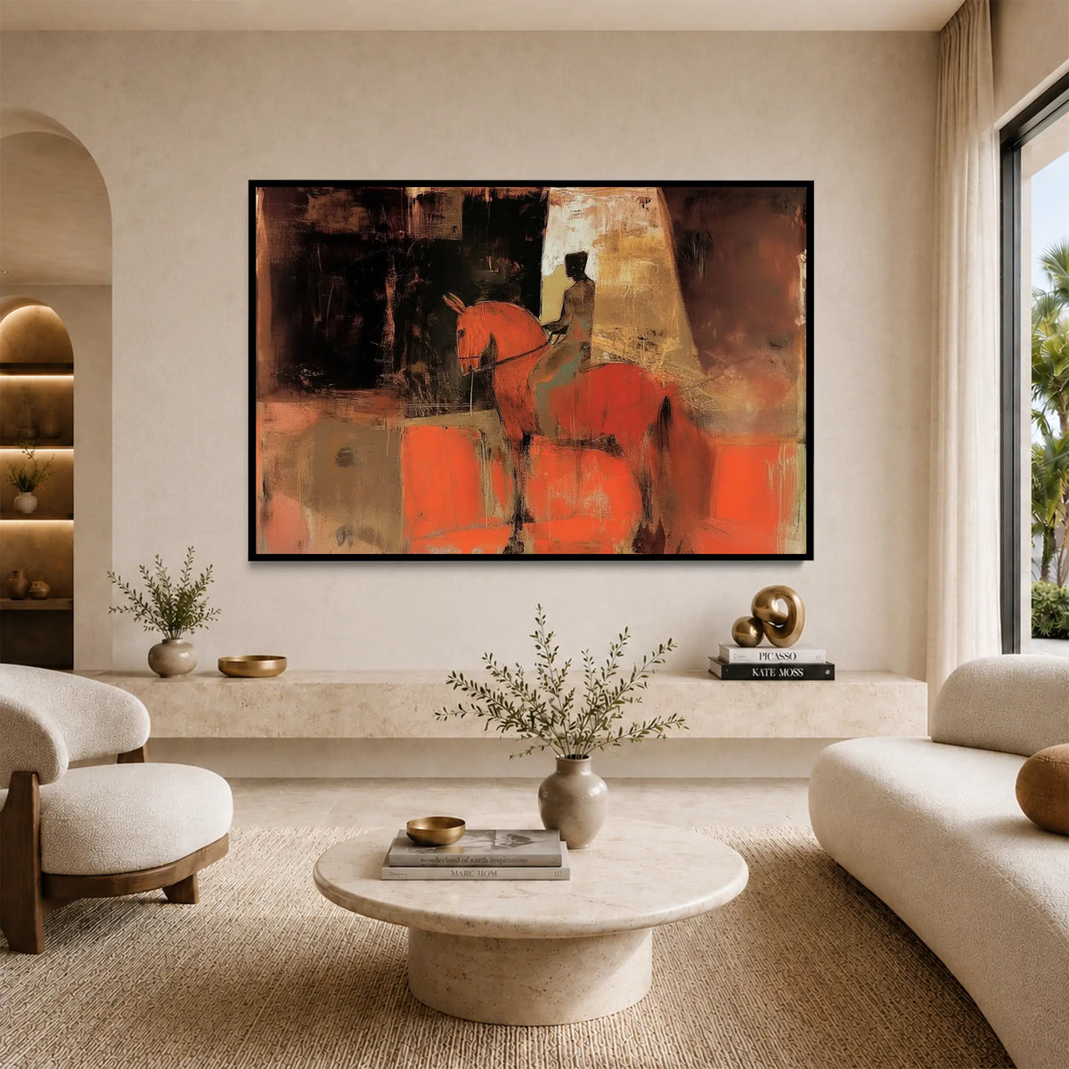 Rider in Ochre #UA-H-1919