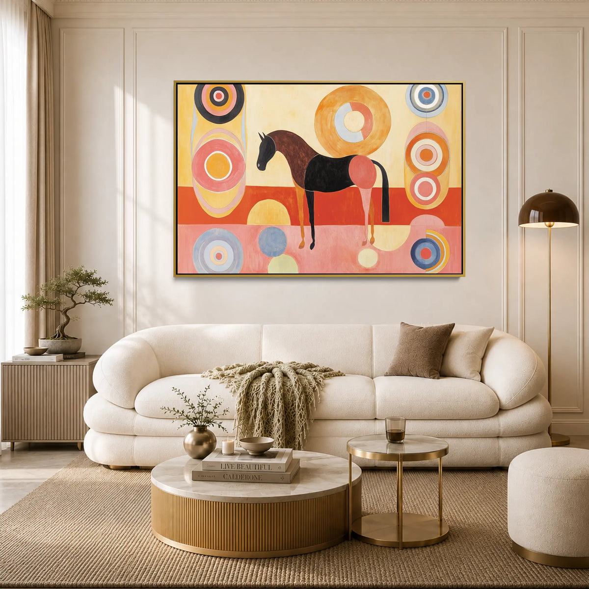 Sun Disc Horse #UA-H-1922