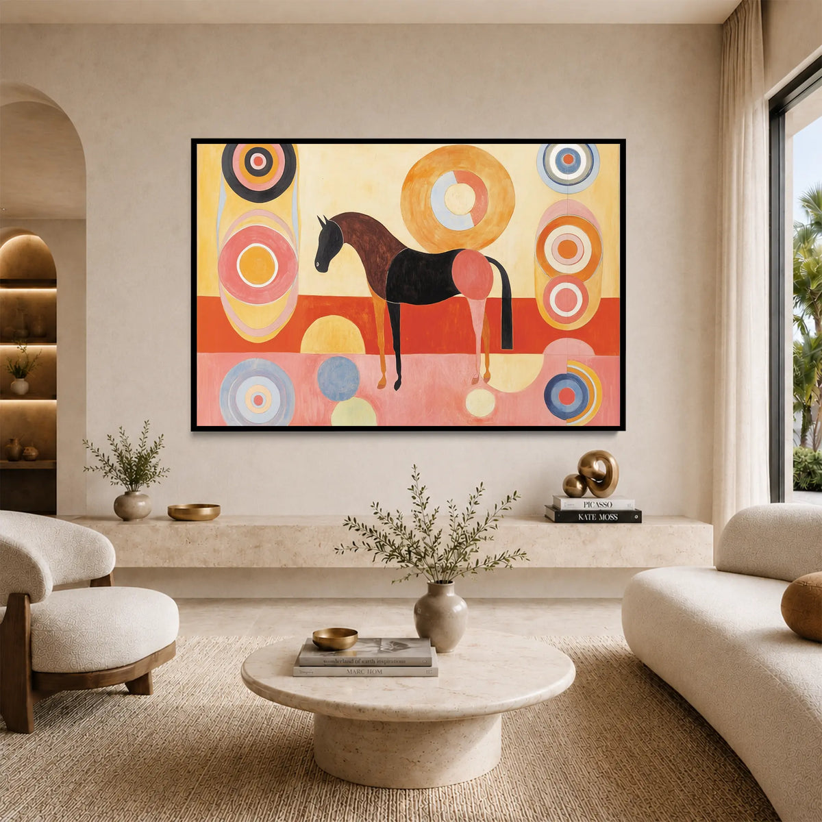 Sun Disc Horse #UA-H-1922
