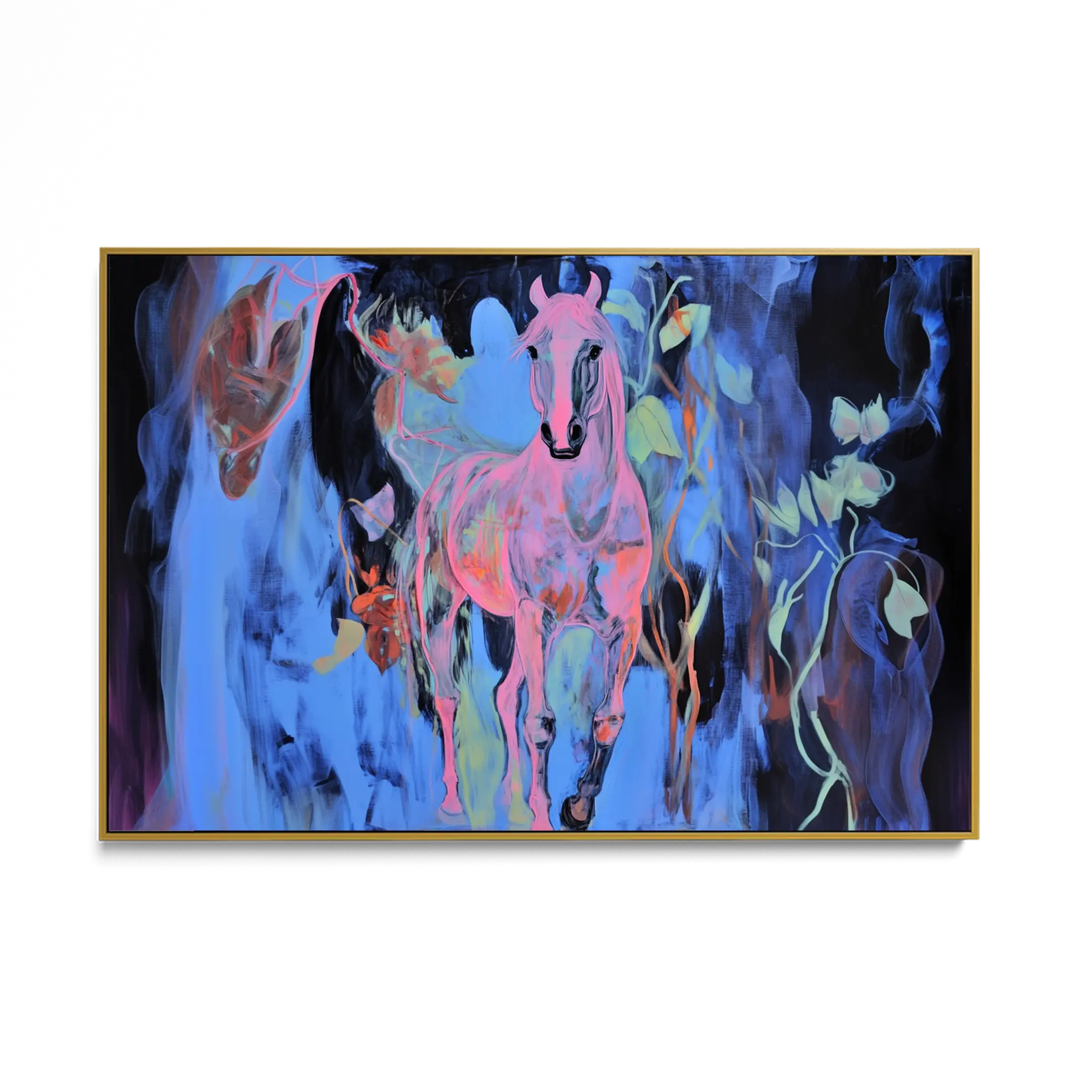 Rose on Cobalt #UA-H-1923