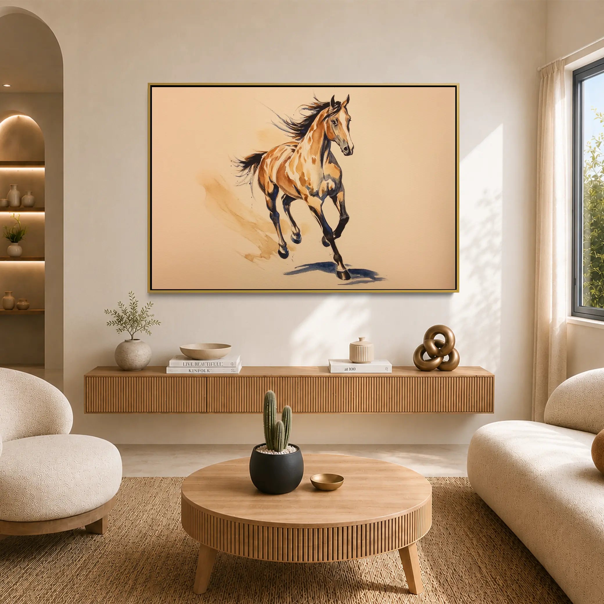 Watercolour Gallop #UA-H-1932