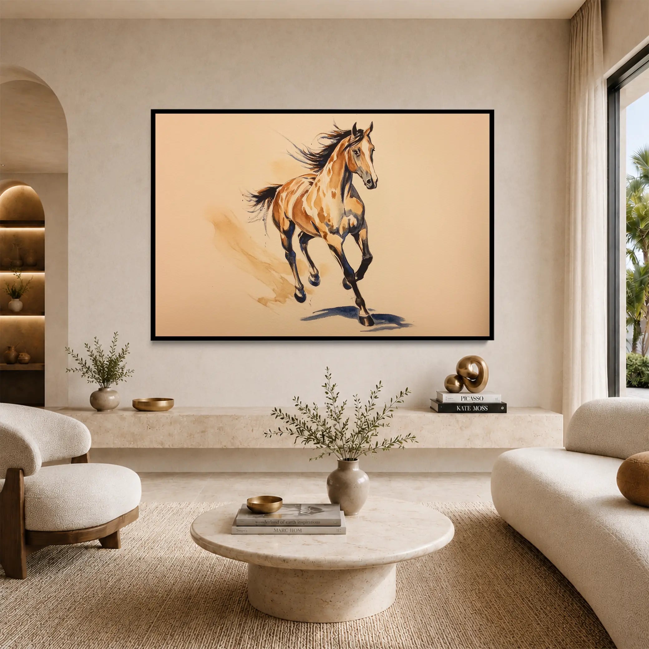 Watercolour Gallop #UA-H-1932