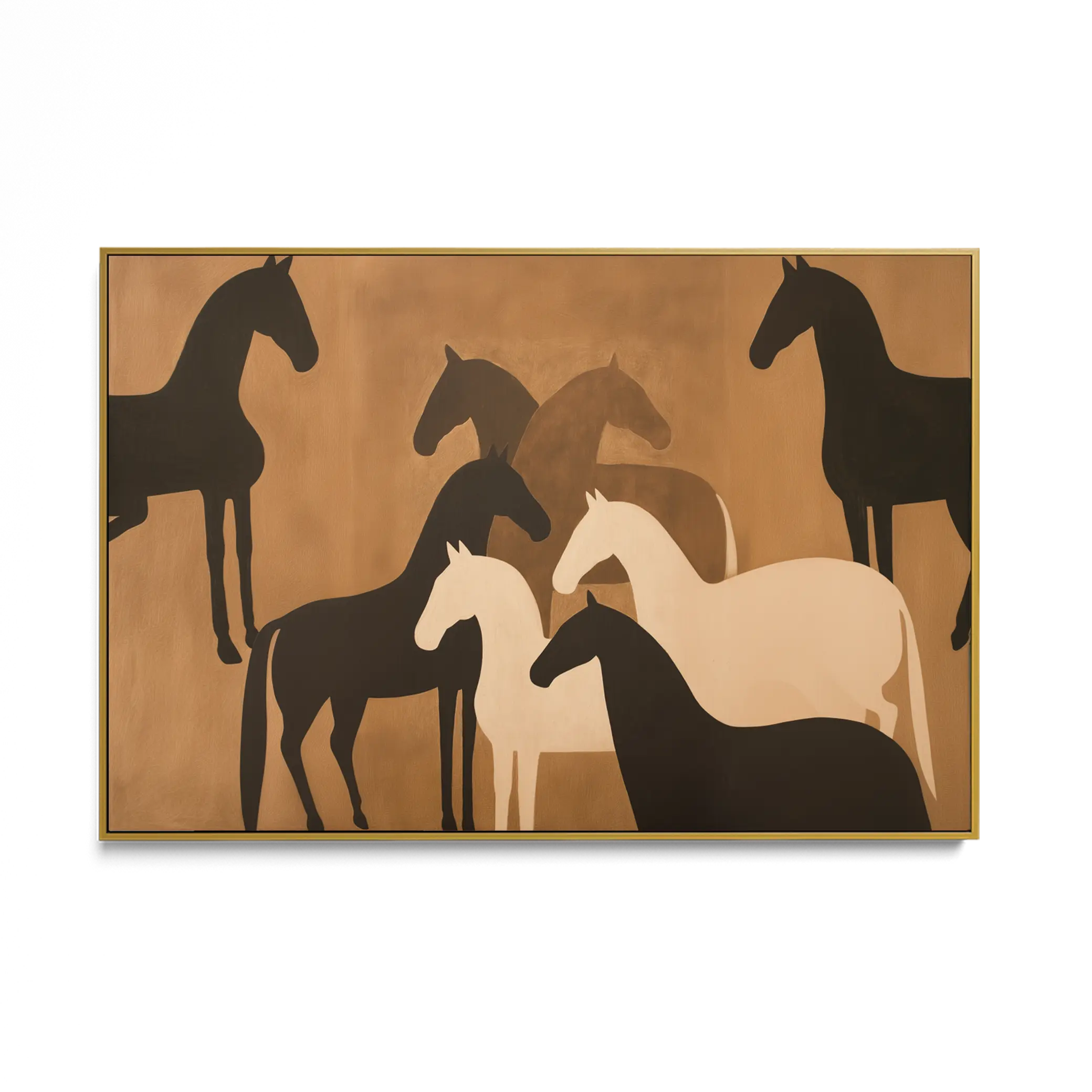 Ochre Silhouettes #UA-H-1938