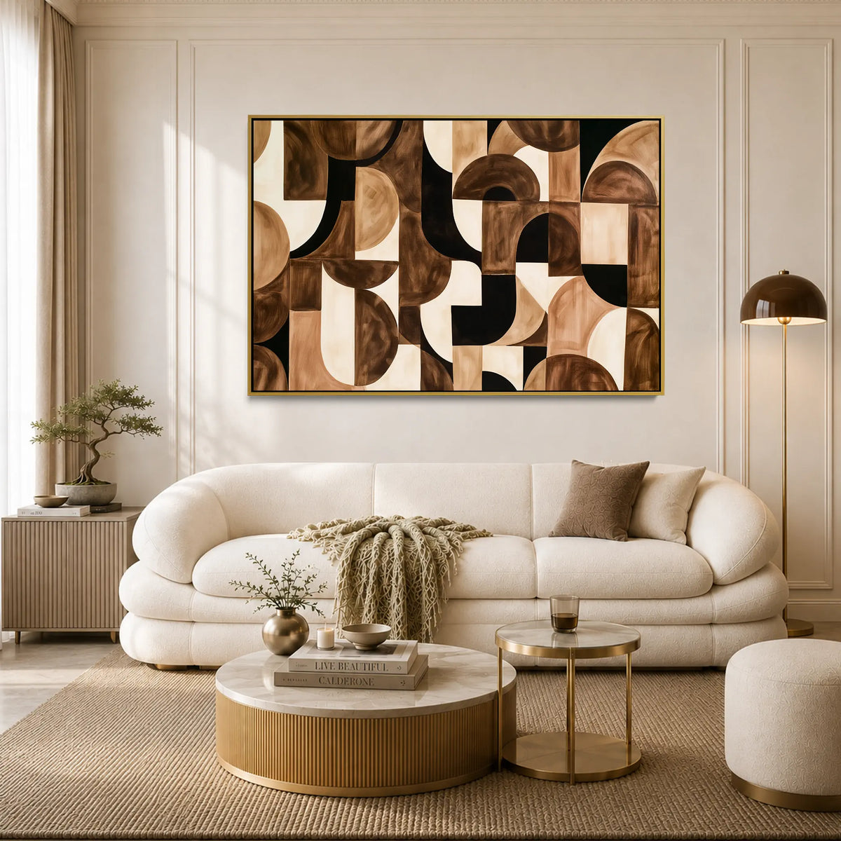 Walnut Geometry #UA-H-2040