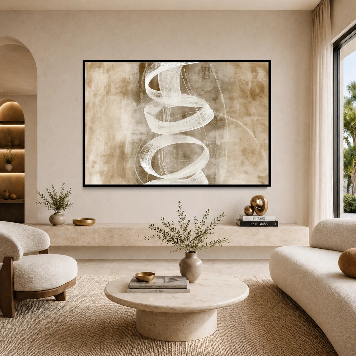 White Spiral #UA-H-2058