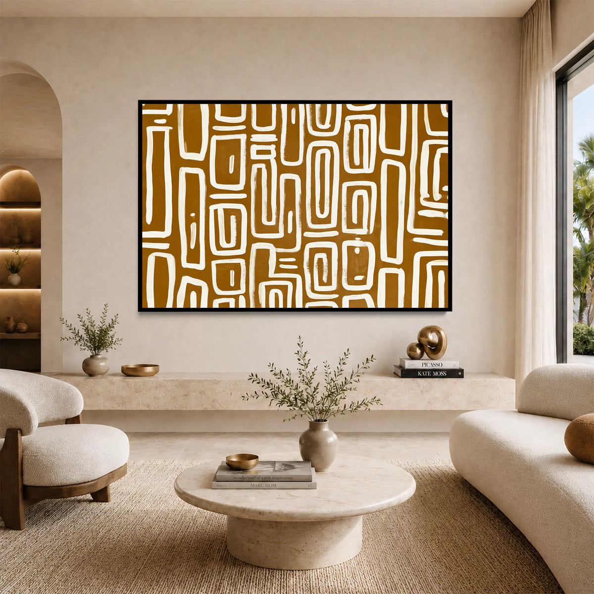 Ochre Maze #UA-H-2132