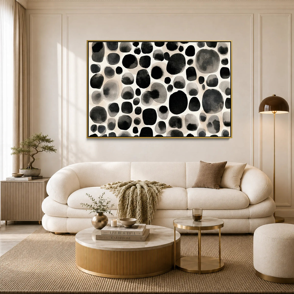 Ink Pebbles #UA-H-2154