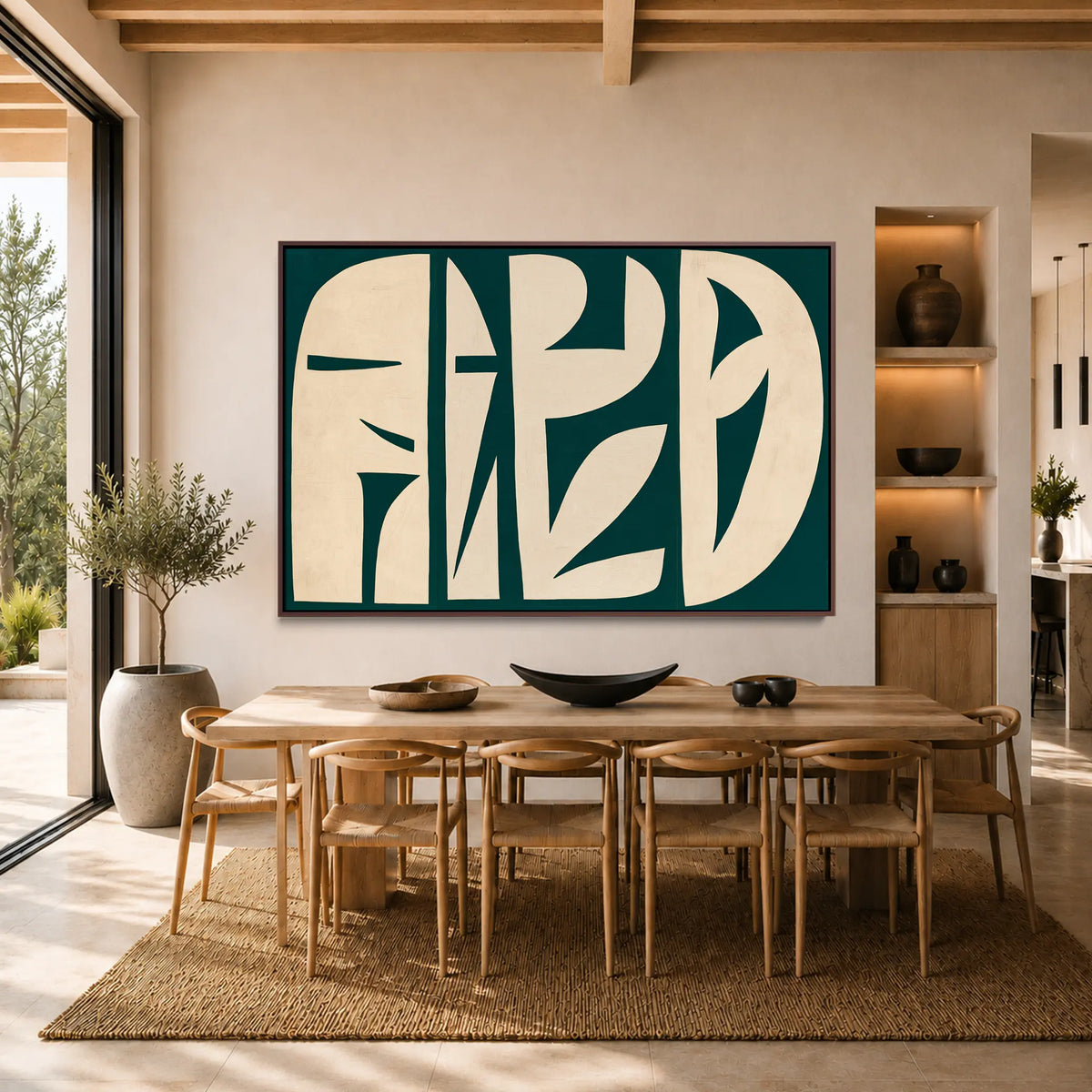 Teal Letters #UA-H-2187