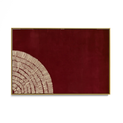 Burgundy Fan #UA-H-2283