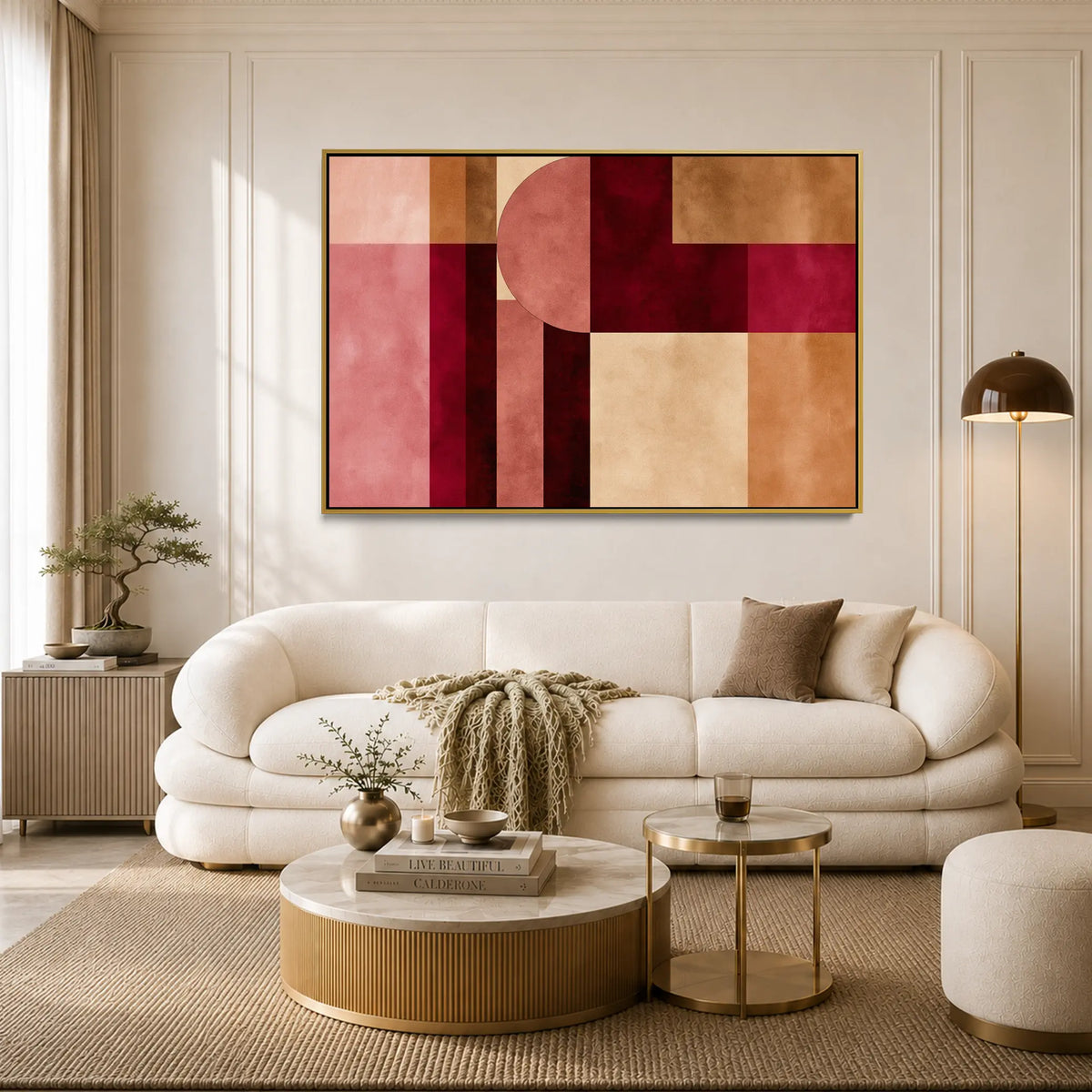 Burgundy Arcs #UA-H-2322