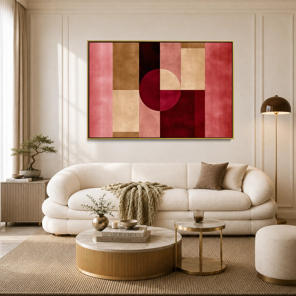 Burgundy Arcs #UA-H-2323