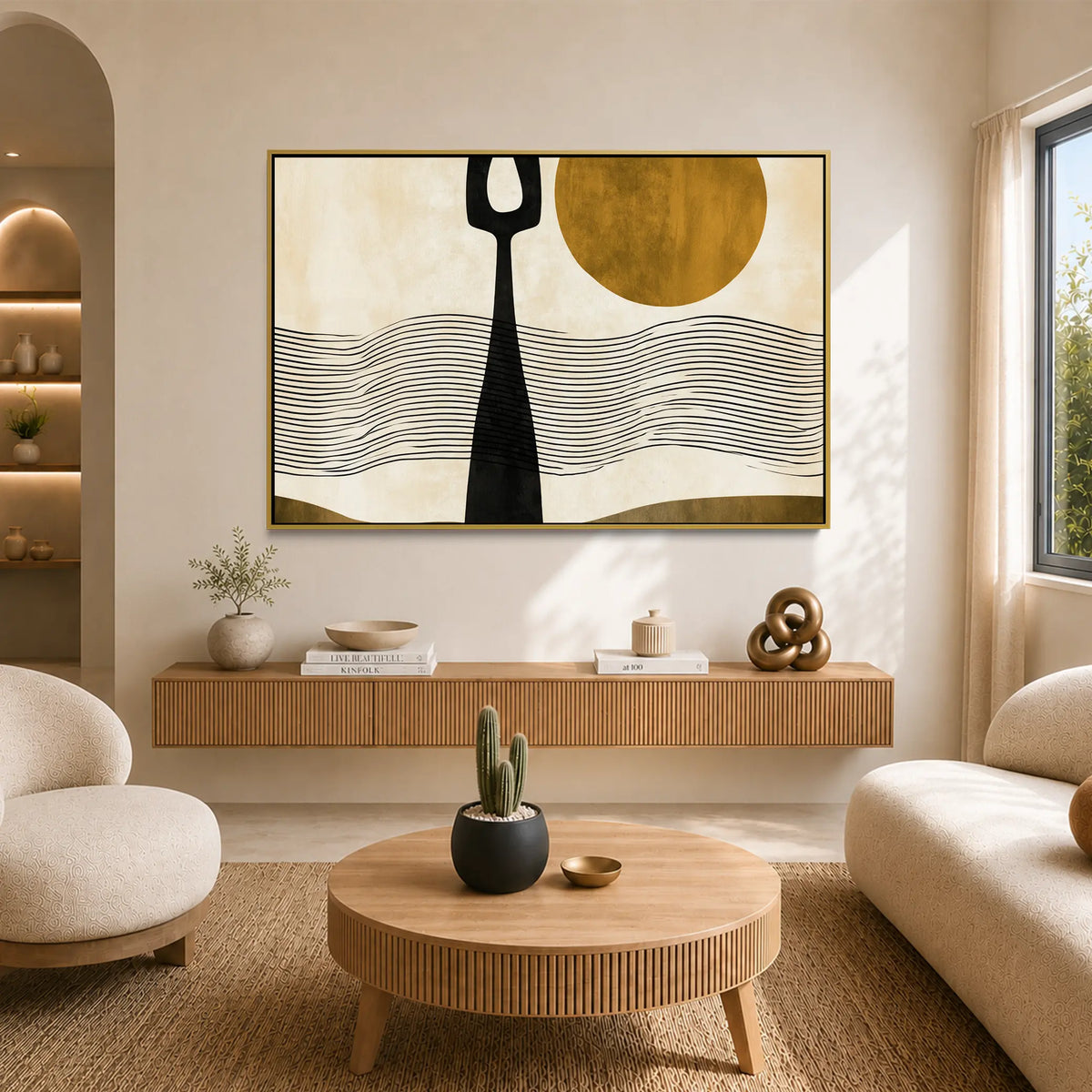 Gold Sun Totem #UA-H-2326