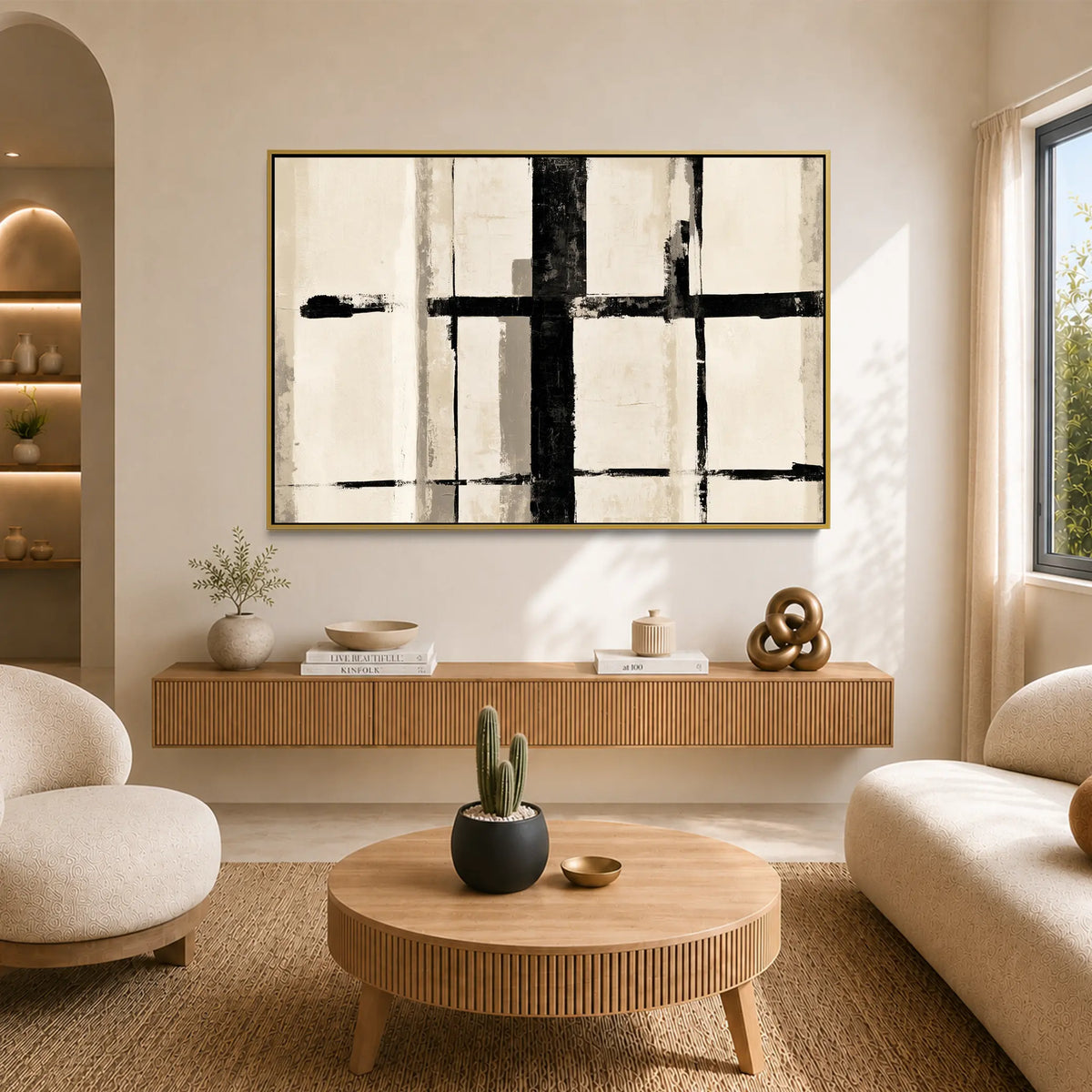 Crossed Panels #UA-H-2356