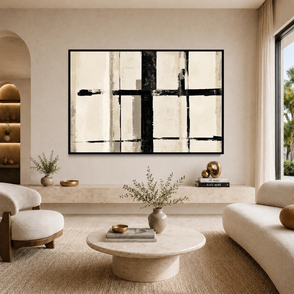 Crossed Panels #UA-H-2356