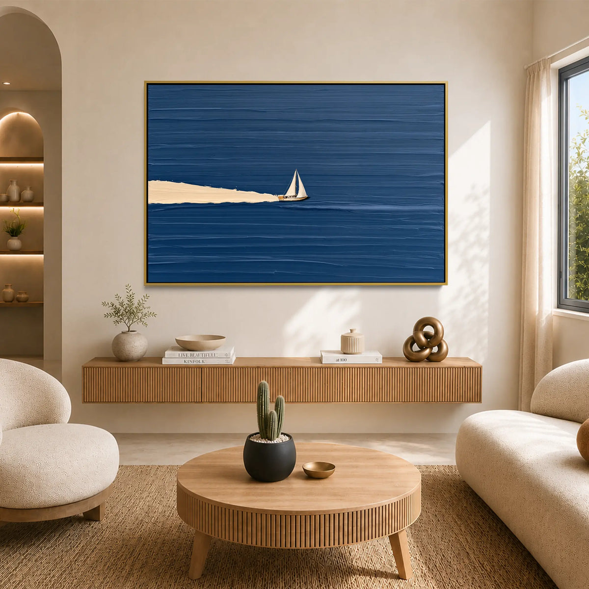 Sail and Wake #UA-H-2486