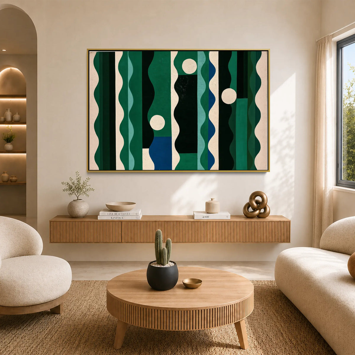 Green Waves #UA-H-2523